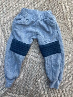 Aviator Nation Gray Joggers with Black Knee Panels